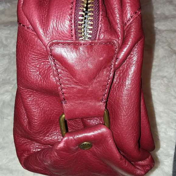 Eliott Lucca  leather weave front pocket hobo - Picture 4 of 6